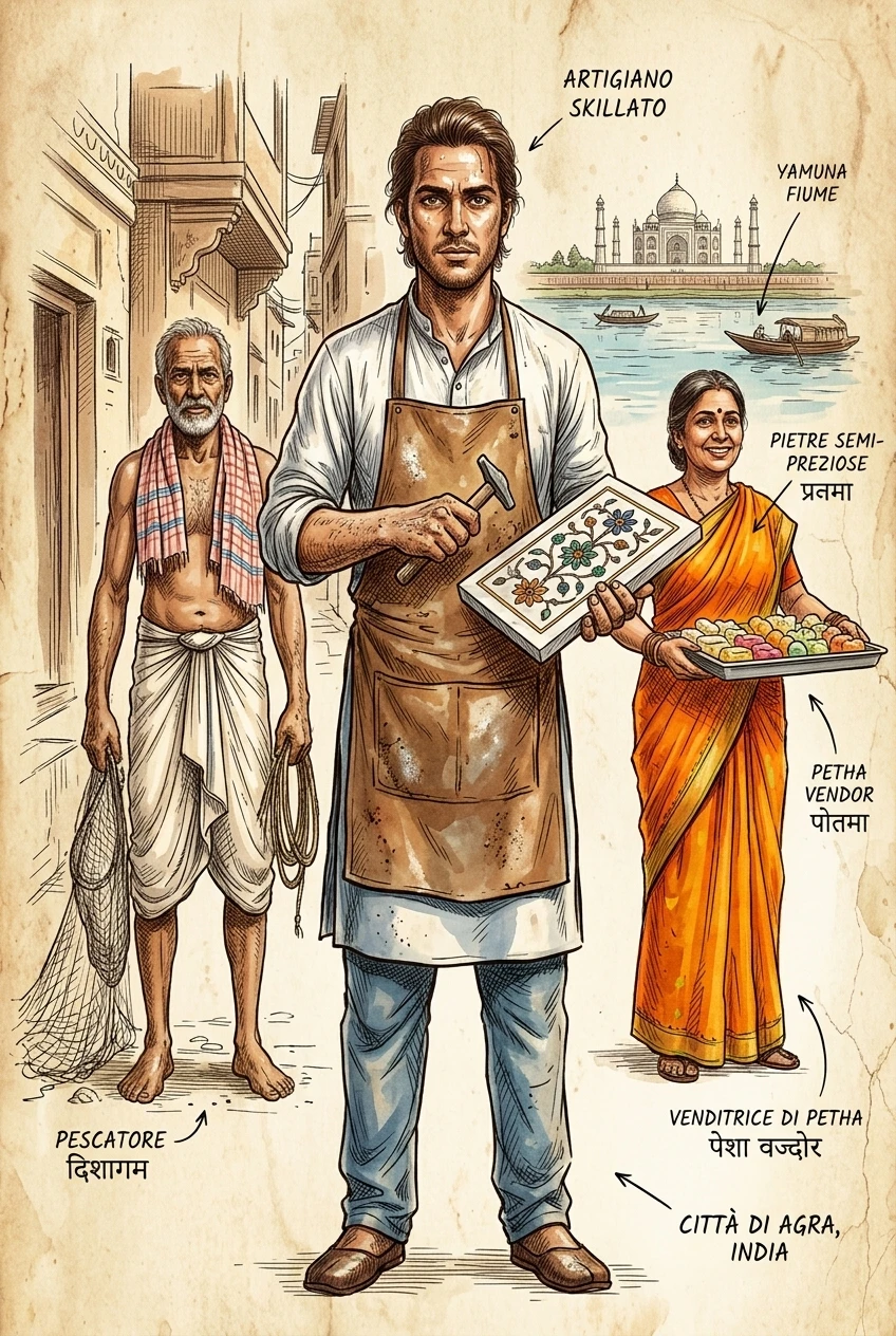 Agra, India — 图书封面 — Wonder Travel