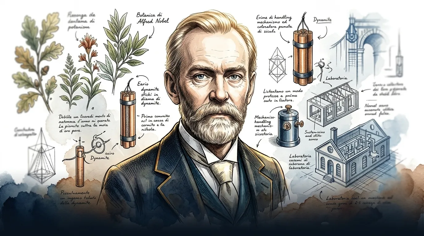 Alfred Nobel — 图书封面 — Wonder People
