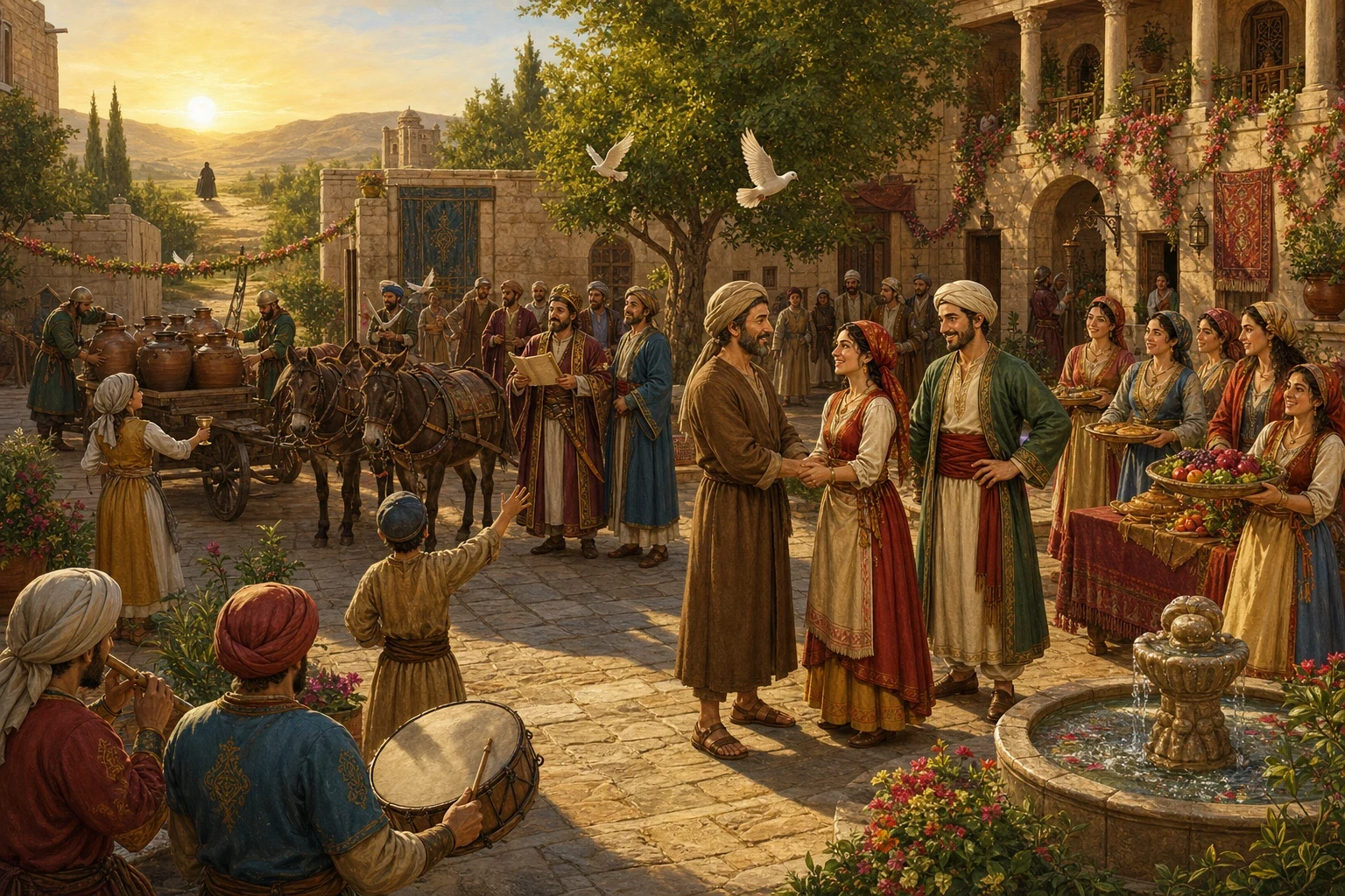 When morning came, Morgiana told Ali Baba everything, and he saw at once that her quick wits had saved all their lives. The sealed jars with the thieves inside… When morning came, Morgiana told Ali Baba everything, and he saw at once that her quick wits had saved all their lives. The sealed jars with the thieves inside…