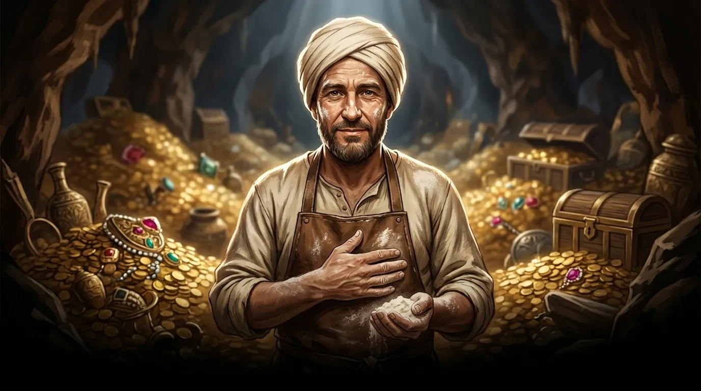 Ali Baba and the Forty Thieves — غلاف الكتاب — Wonder Tales