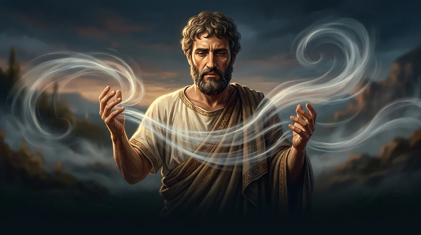 Anaximenes — 图书封面 — Wonder Philosophy