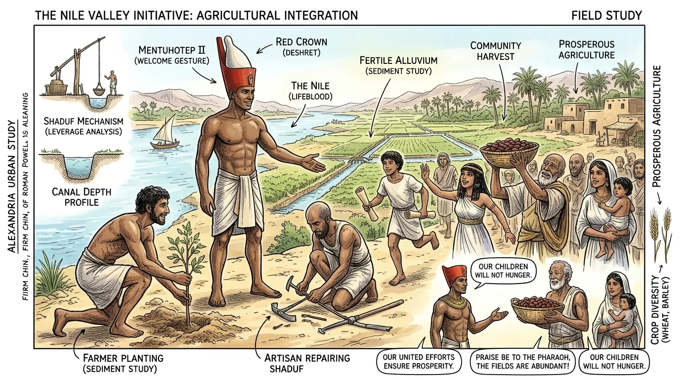 After the grandeur of the Old Kingdom, Egypt entered a period of decentralization known as the First Intermediate Period, around 2181 BCE.