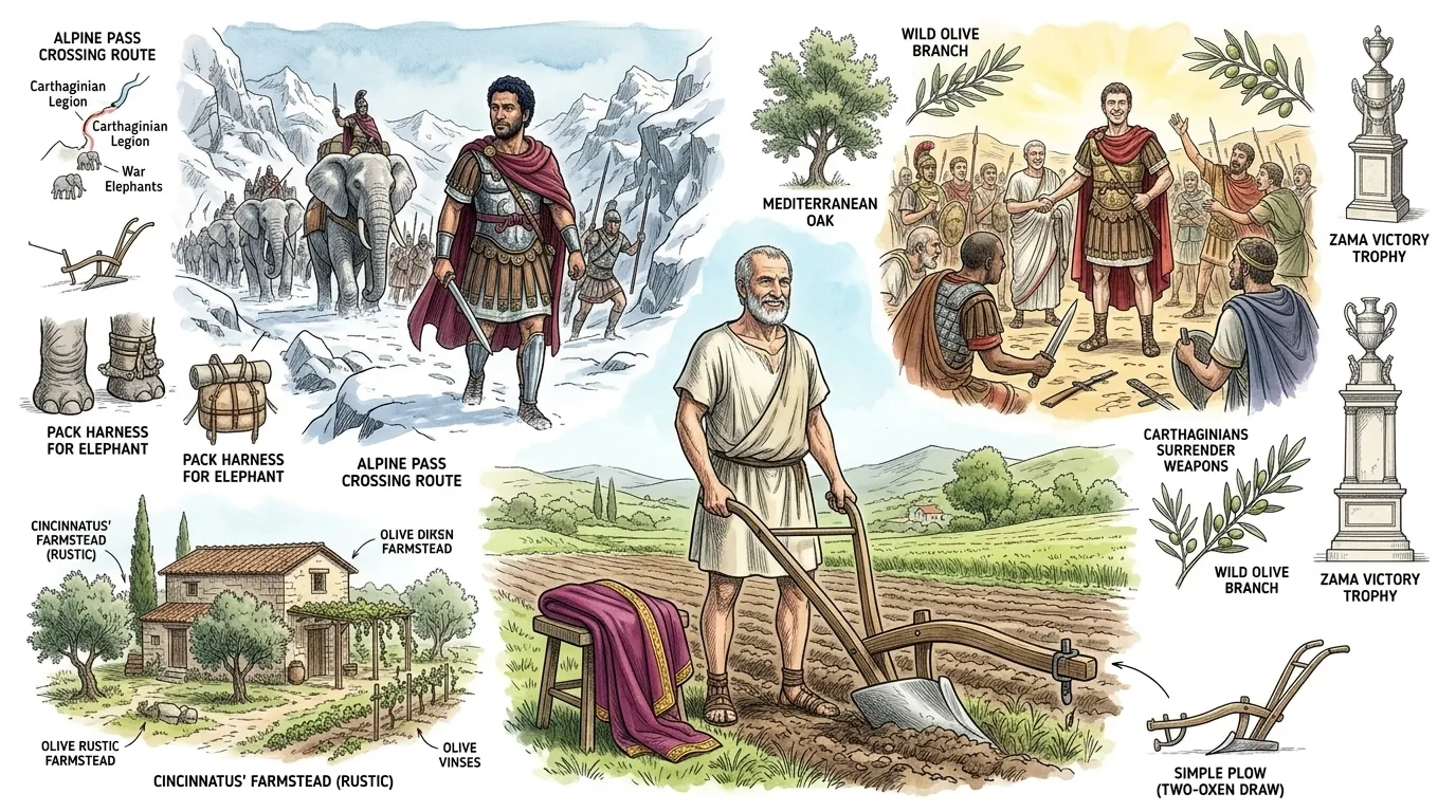 Five centuries before Caesar's death, the Roman Republic was born. Lucius Quinctius Cincinnatus, a farmer, was appointed dictator to defend Rome. Five centuries before Caesar's death, the Roman Republic was born. Lucius Quinctius Cincinnatus, a farmer, was appointed dictator to defend Rome.