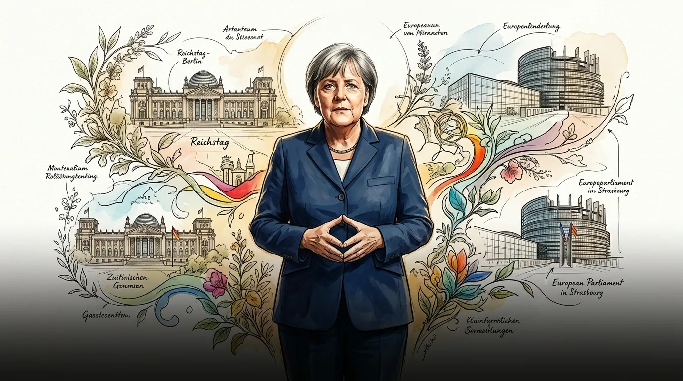 Angela Merkel — 图书封面 — Wonder People