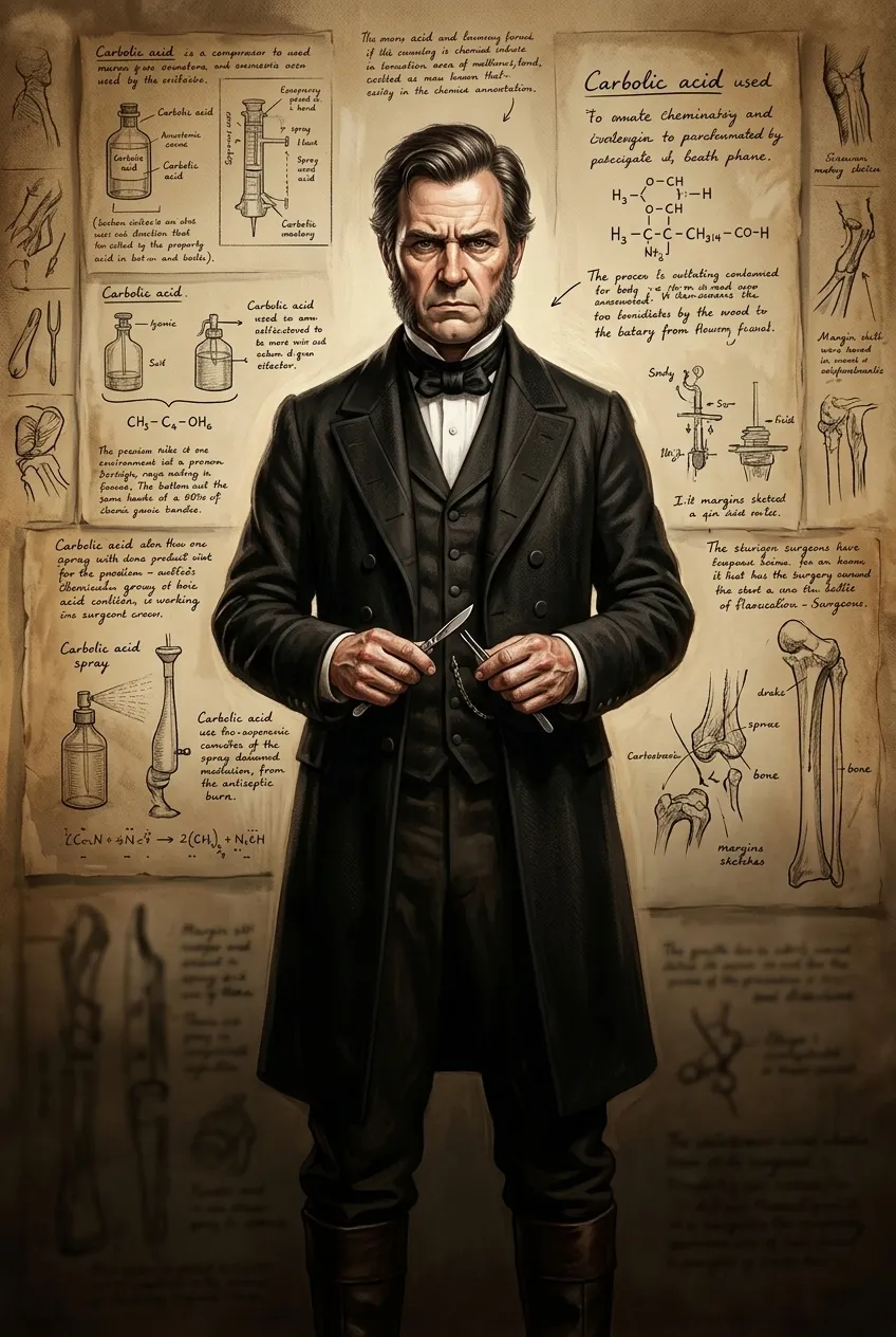 Antiseptic Surgery — 图书封面 — Wonder Inventions