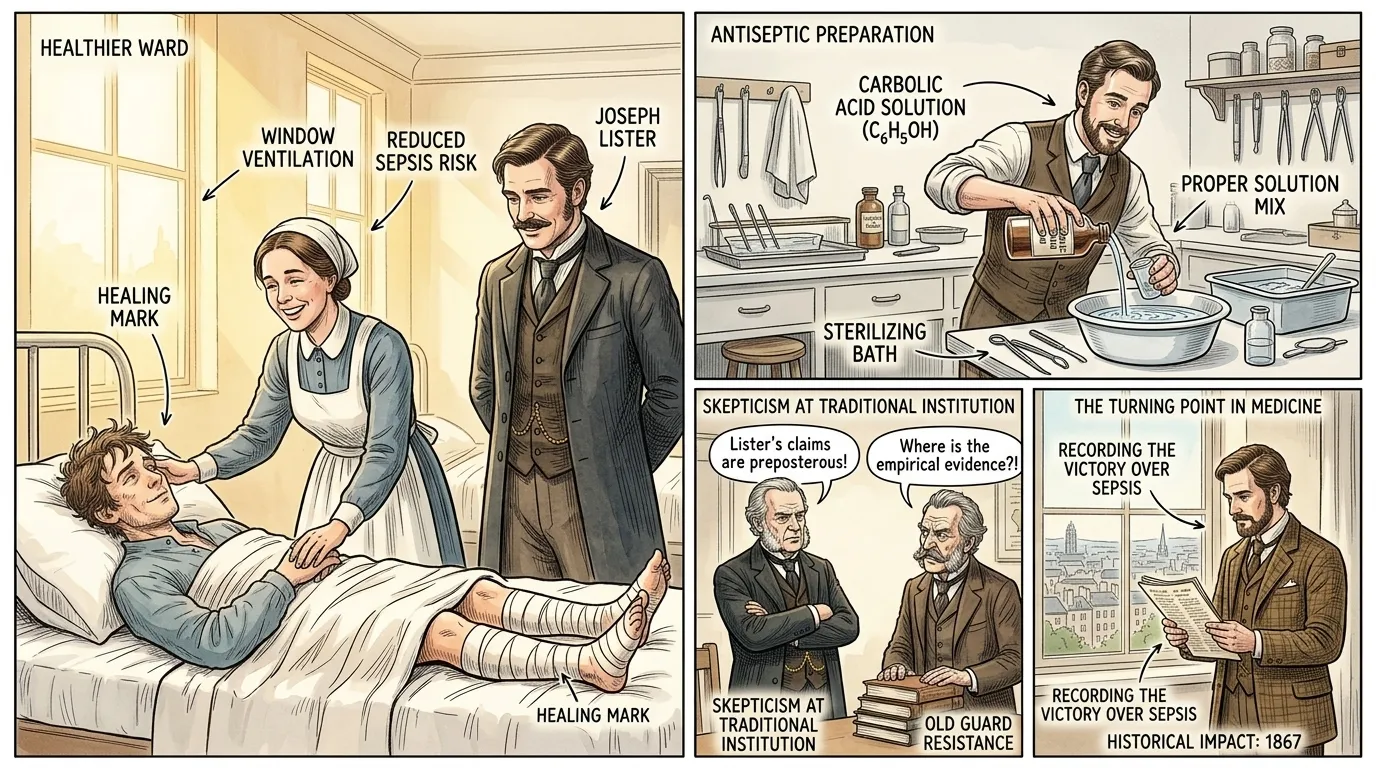 Antiseptic Surgery — page 7 illustration — Wonder Inventions Antiseptic Surgery — page 7 illustration — Wonder Inventions