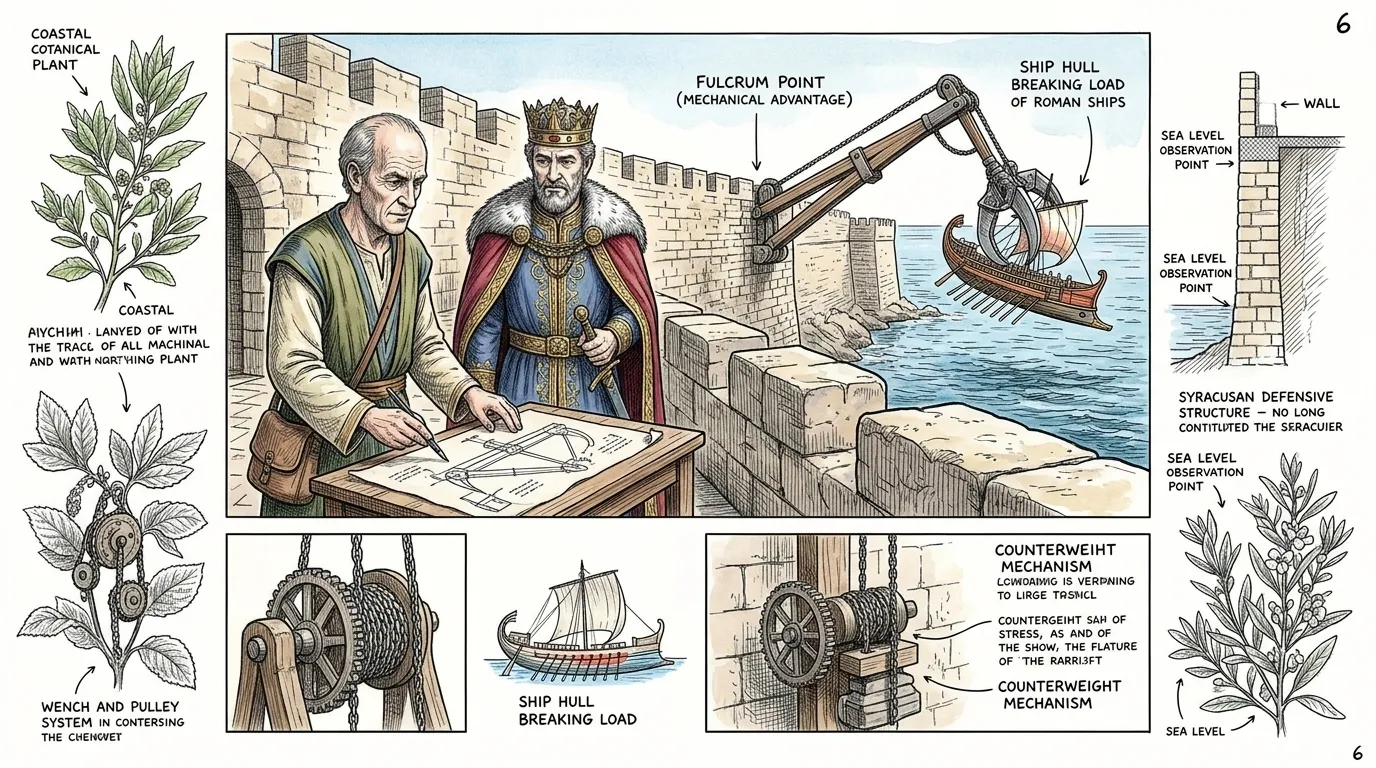 Archimedes — page 6 illustration — Wonder People Archimedes — page 6 illustration — Wonder People
