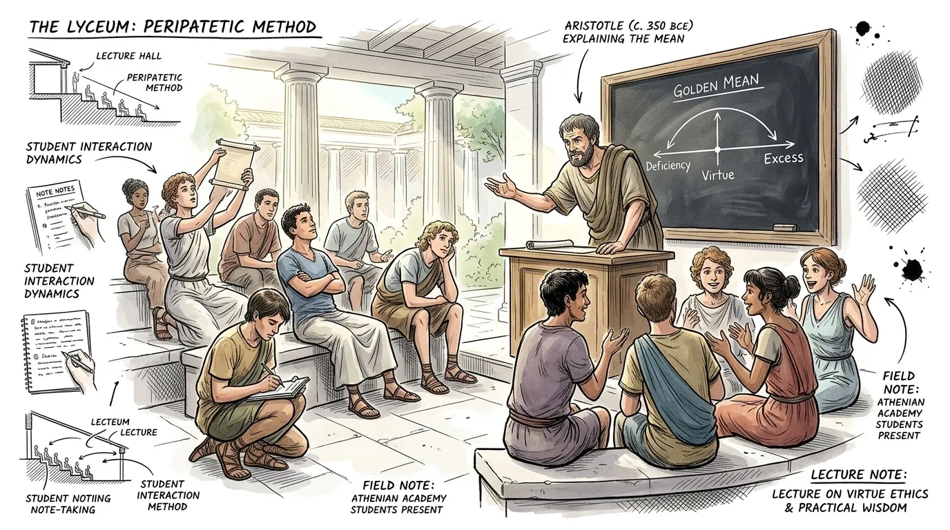 Beyond understanding the natural world, Aristotle turned his systematic gaze to human life and ethics. He asked: 'What is the ultimate goal of human existence?'… Beyond understanding the natural world, Aristotle turned his systematic gaze to human life and ethics. He asked: 'What is the ultimate goal of human existence?'…