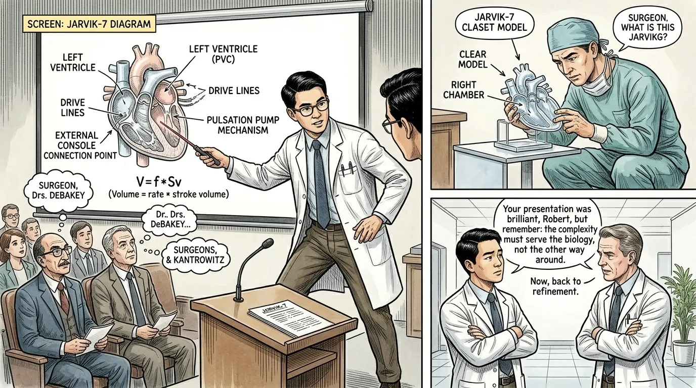 Artificial Heart — page 6 illustration — Wonder Inventions Artificial Heart — page 6 illustration — Wonder Inventions