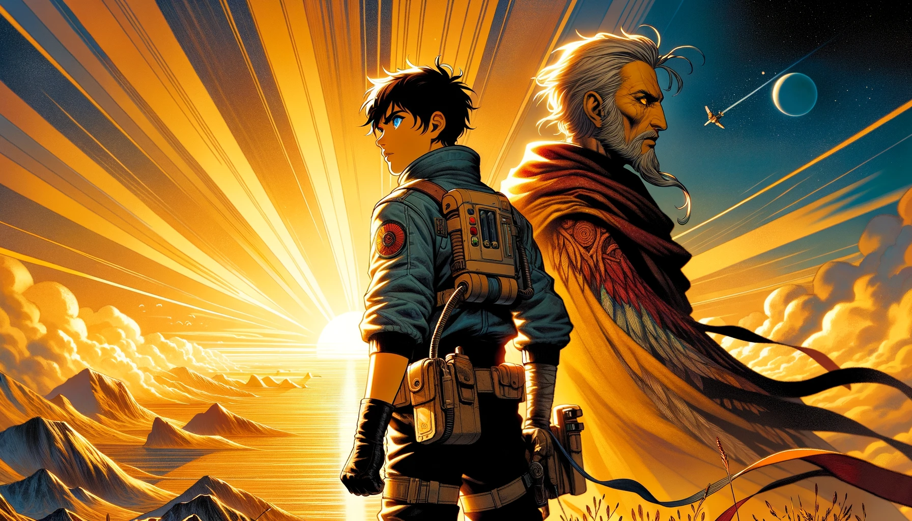 Astral Echoes: Scars of Tomorrow — 图书封面 — Wonder Comics