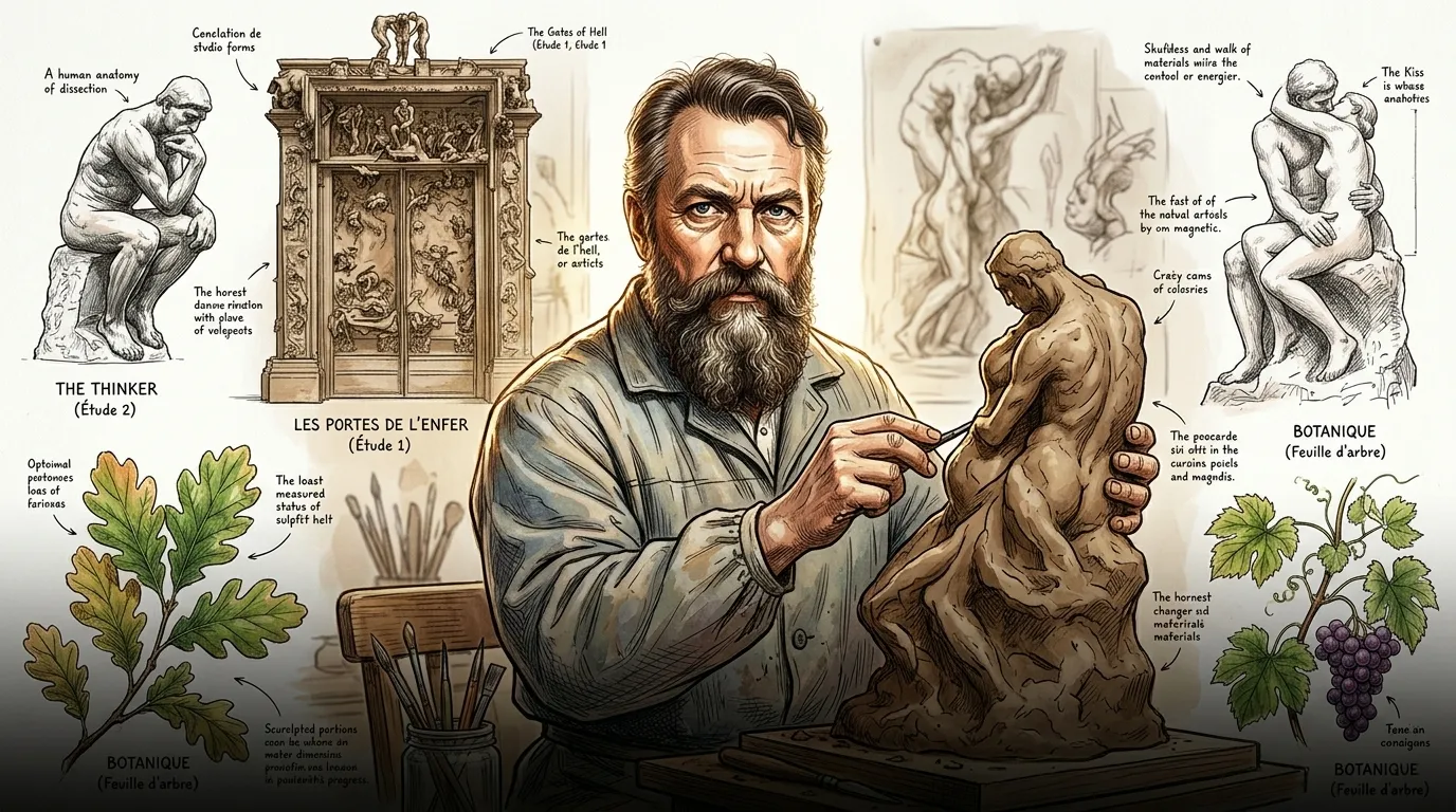 Auguste Rodin — 图书封面 — Wonder People