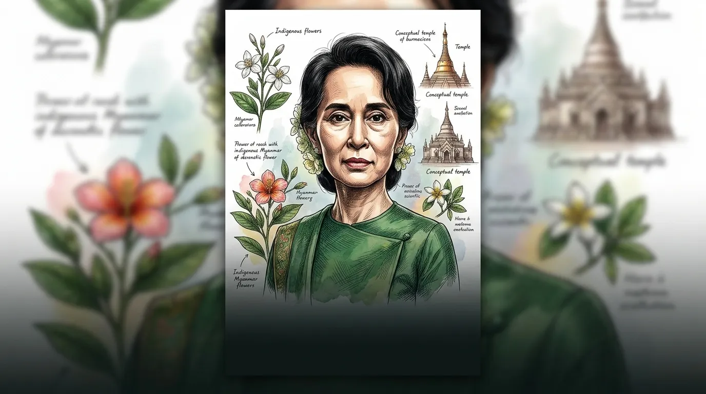 Aung San Suu Kyi — 图书封面 — Wonder People