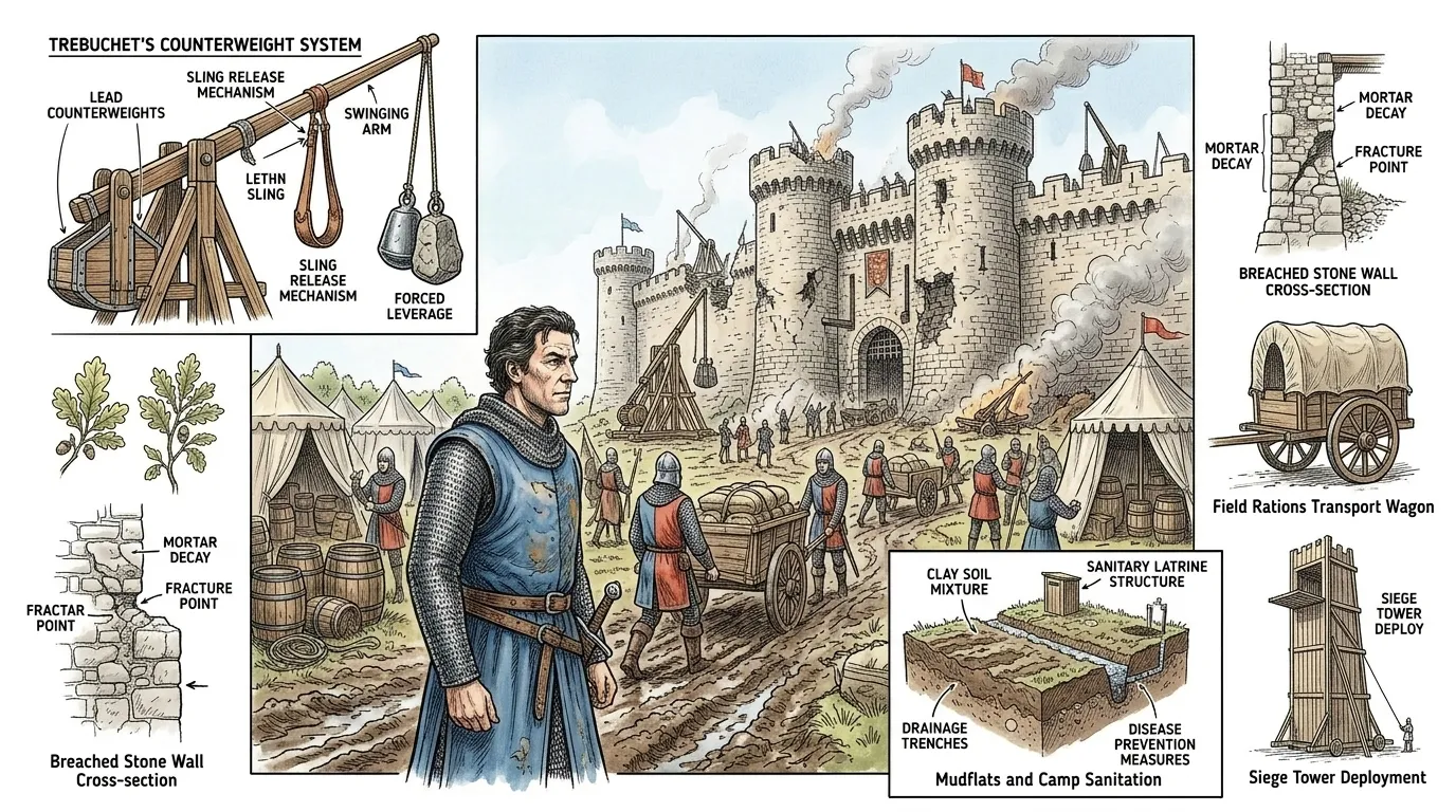 In August 1415, Henry V landed in Normandy and laid siege to the strategically important port city of Harfleur. The siege proved to be a grueling ordeal…