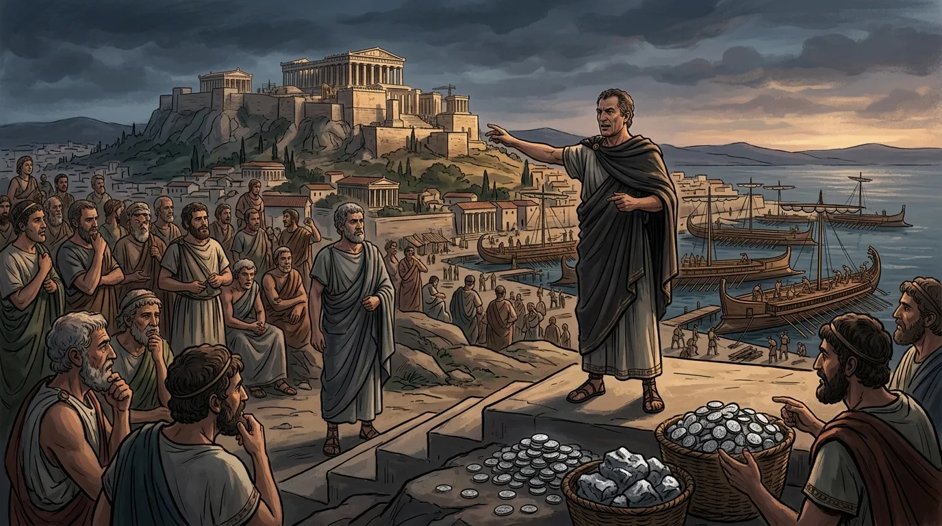 Amidst the looming Persian threat, Themistocles, a visionary Athenian statesman, recognized the paramount importance of a strong navy.