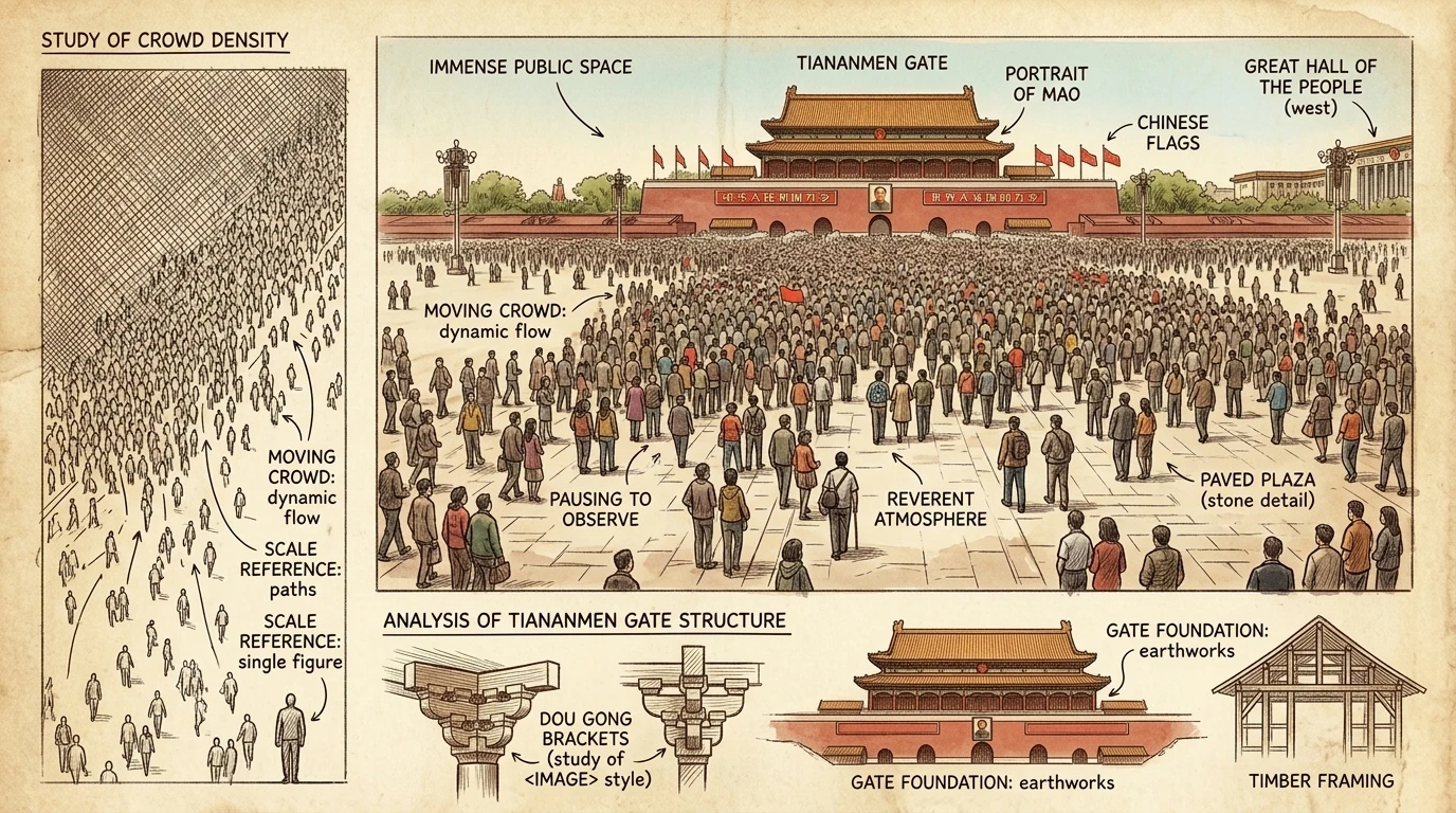 天安门广场,这片位于北京市中心广阔的公共空间,承载着巨大的历史和文化意义。它是无数国家级活动、阅兵和集会的举办地。 天安门广场,这片位于北京市中心广阔的公共空间,承载着巨大的历史和文化意义。它是无数国家级活动、阅兵和集会的举办地。