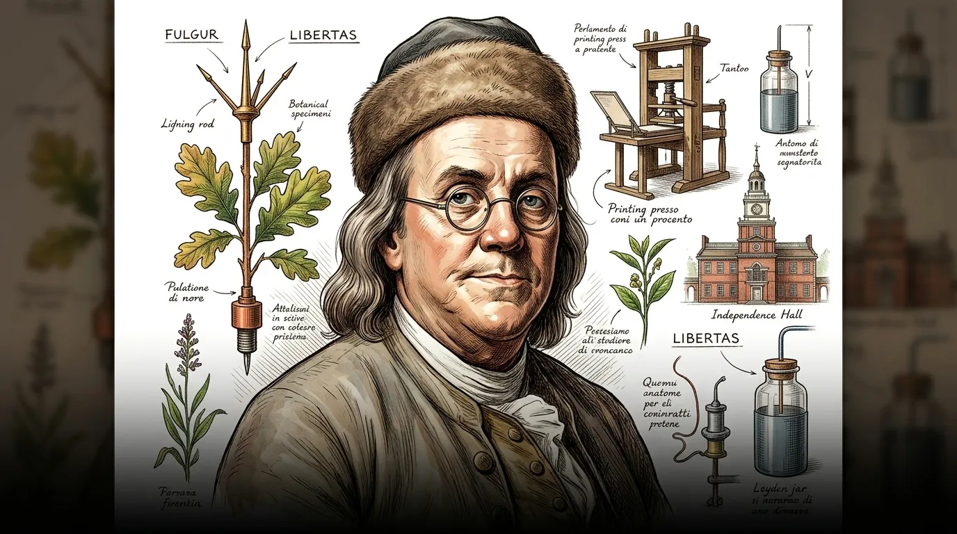 Benjamin Franklin — 图书封面 — Wonder People