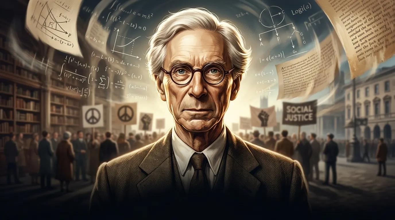 Bertrand Russell — book cover — Wonder Philosophy Bertrand Russell — book cover — Wonder Philosophy