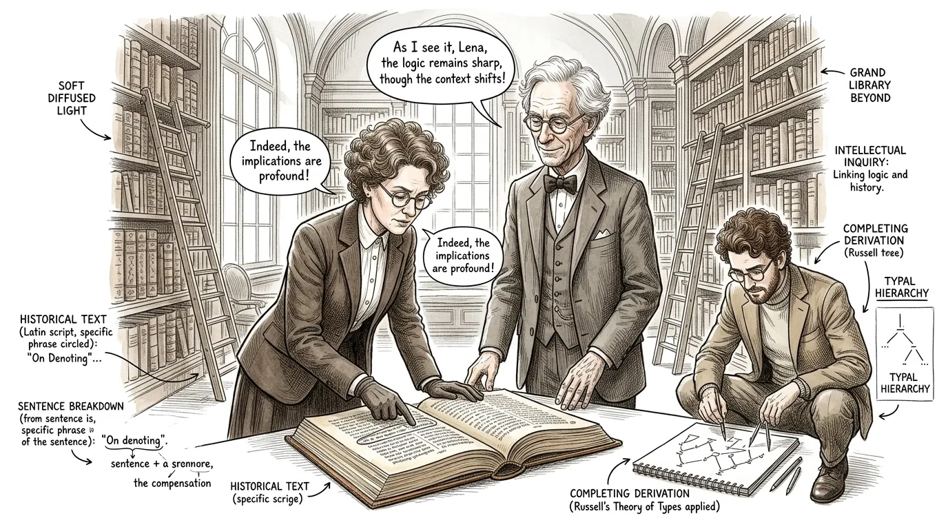 Beyond mathematics, Russell extended his logical analysis to ordinary language, developing his influential 'Theory of Descriptions.' This theory provided a… Beyond mathematics, Russell extended his logical analysis to ordinary language, developing his influential 'Theory of Descriptions.' This theory provided a…