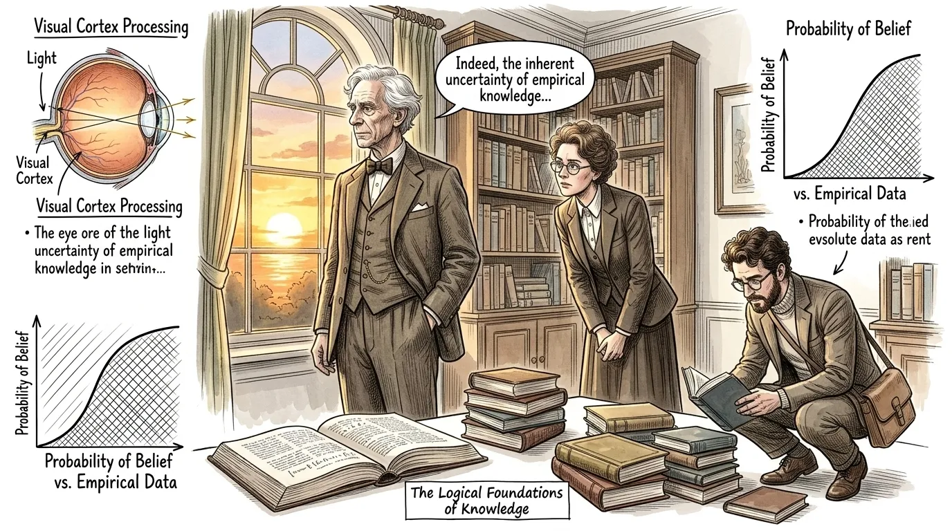 Despite his faith in logic, Russell also grappled with profound skeptical challenges, notably the 'Problem of Induction.' This problem, famously articulated by… Despite his faith in logic, Russell also grappled with profound skeptical challenges, notably the 'Problem of Induction.' This problem, famously articulated by…
