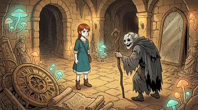 Anya frowns. "A mirror?" Remnant sighs. "The jester knew the truth. People forget how to see the joy within themselves. They search for it outside, but it is…
