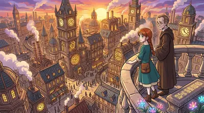As the sun set over Aethelburg, Anya resolved to keep the city's spirit alive. She would remind everyone to look within, to find their own joy.