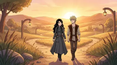 But even as they walked away, a faint, green light flickered in the distance. Deeper within the woods, a new tent had appeared, glowing eerily beneath the…