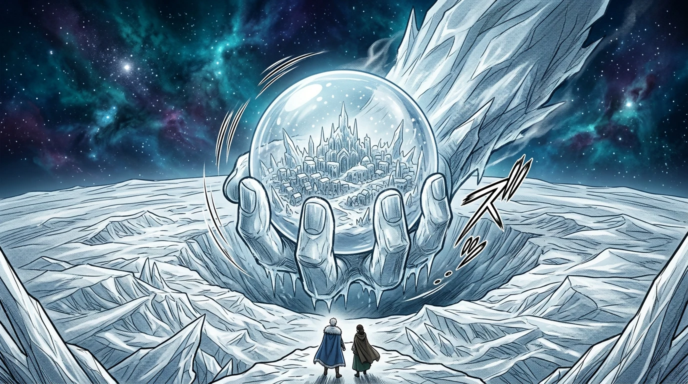 雪花玻璃球,此刻空空如也,静静躺在被遗忘之神的手掌中。手合拢,轻柔地托着玻璃球,无声地许诺着重生。也许有一天,埃塞尔加德会再次崛起,成为其王子勇气的… 雪花玻璃球,此刻空空如也,静静躺在被遗忘之神的手掌中。手合拢,轻柔地托着玻璃球,无声地许诺着重生。也许有一天,埃塞尔加德会再次崛起,成为其王子勇气的…