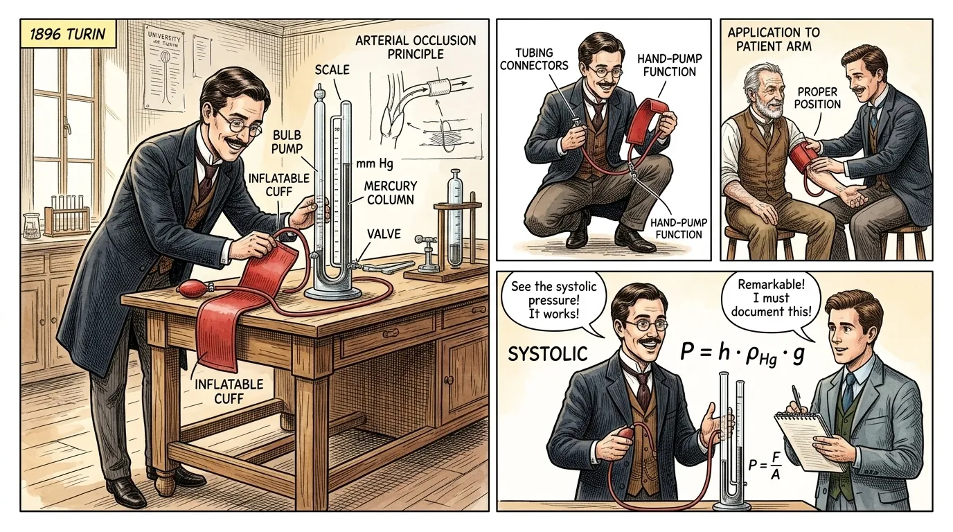 Blood Pressure Cuff — page 1 illustration — Wonder Inventions
