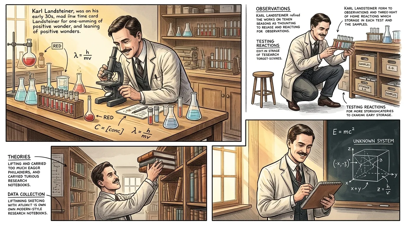 Blood Typing — page 1 illustration — Wonder Inventions Blood Typing — page 1 illustration — Wonder Inventions