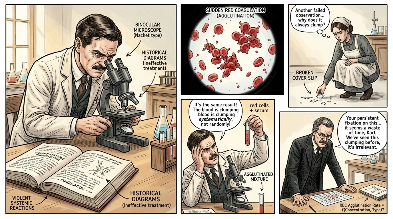 Blood Typing — page 3 illustration — Wonder Inventions Blood Typing — page 3 illustration — Wonder Inventions