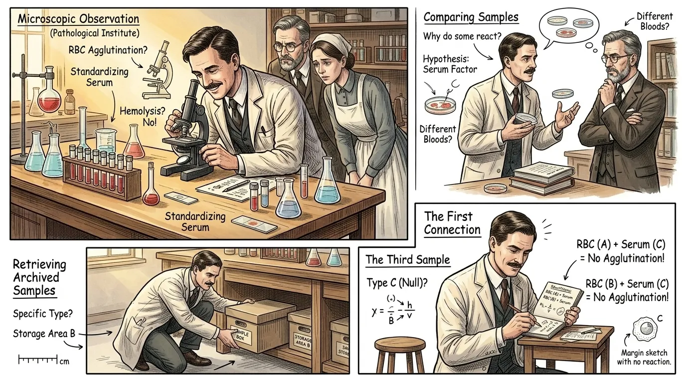 Blood Typing — page 4 illustration — Wonder Inventions Blood Typing — page 4 illustration — Wonder Inventions