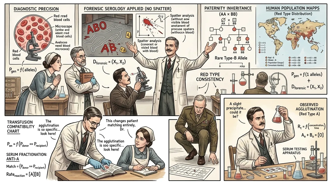 Blood Typing — page 10 illustration — Wonder Inventions Blood Typing — page 10 illustration — Wonder Inventions