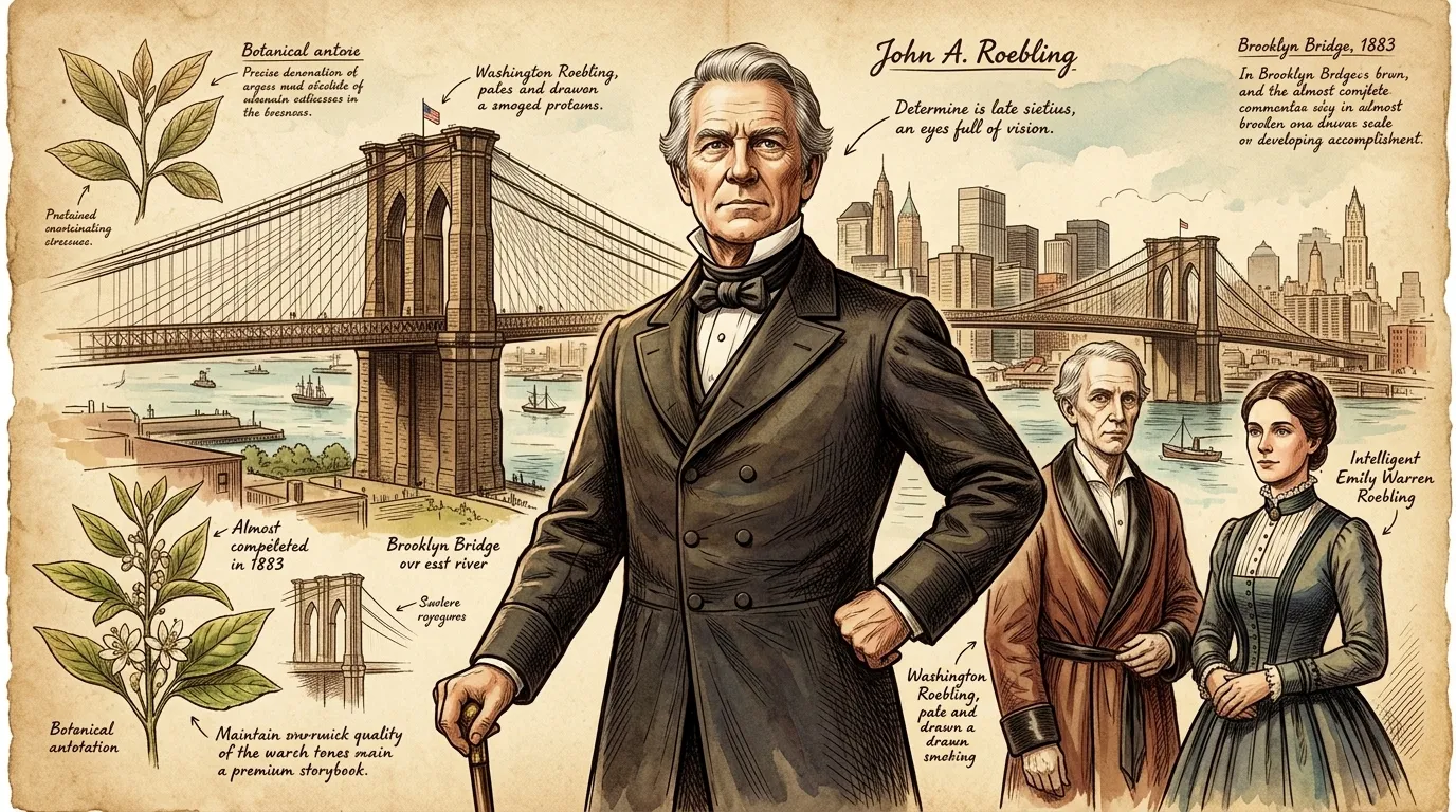 Brooklyn Bridge (New York City, USA — 1883) — 图书封面 — Wonder Arts