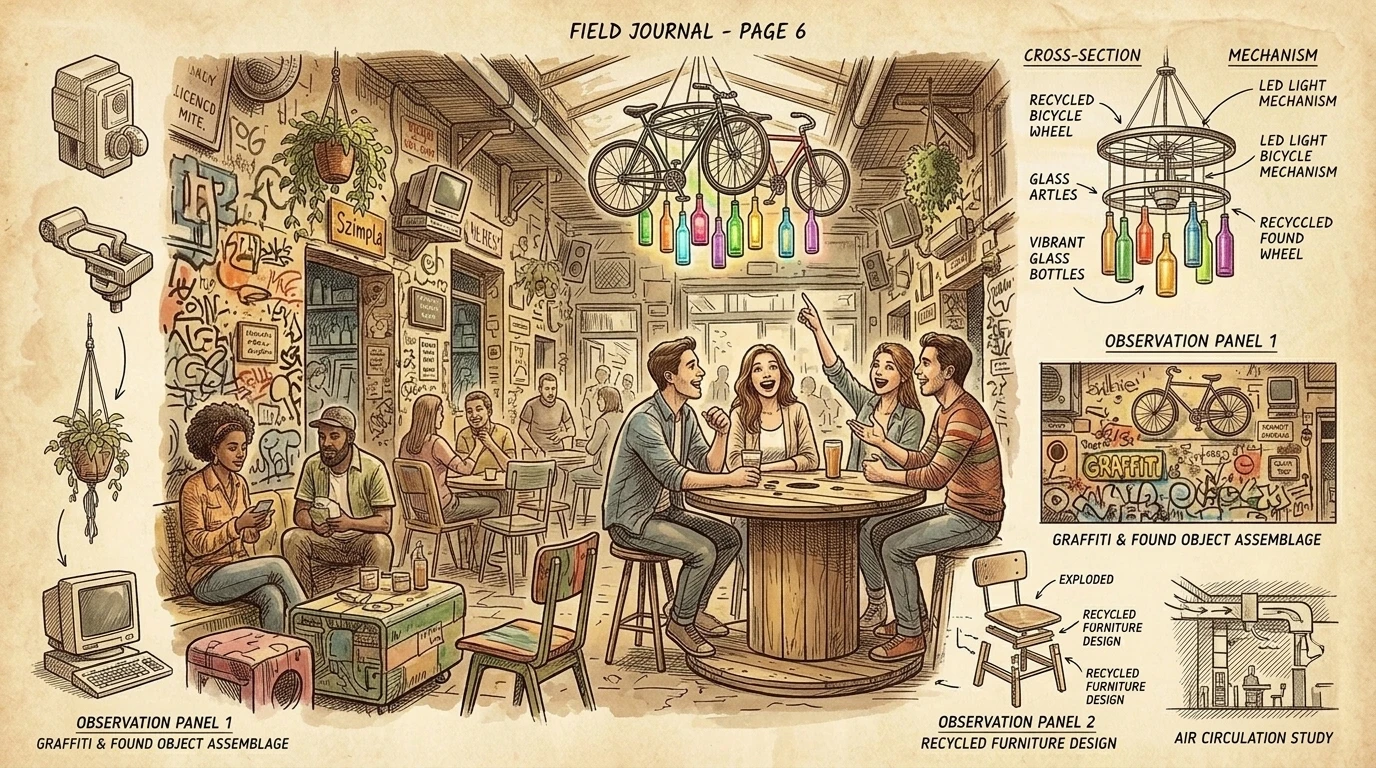 布达佩斯的废墟酒吧坐落在废弃的建筑和庭院中,提供独特的夜生活体验。其中最著名的辛普拉花园酒吧,里面摆满了不拘一格的家具、艺术装置和隐秘的角落。 布达佩斯的废墟酒吧坐落在废弃的建筑和庭院中,提供独特的夜生活体验。其中最著名的辛普拉花园酒吧,里面摆满了不拘一格的家具、艺术装置和隐秘的角落。
