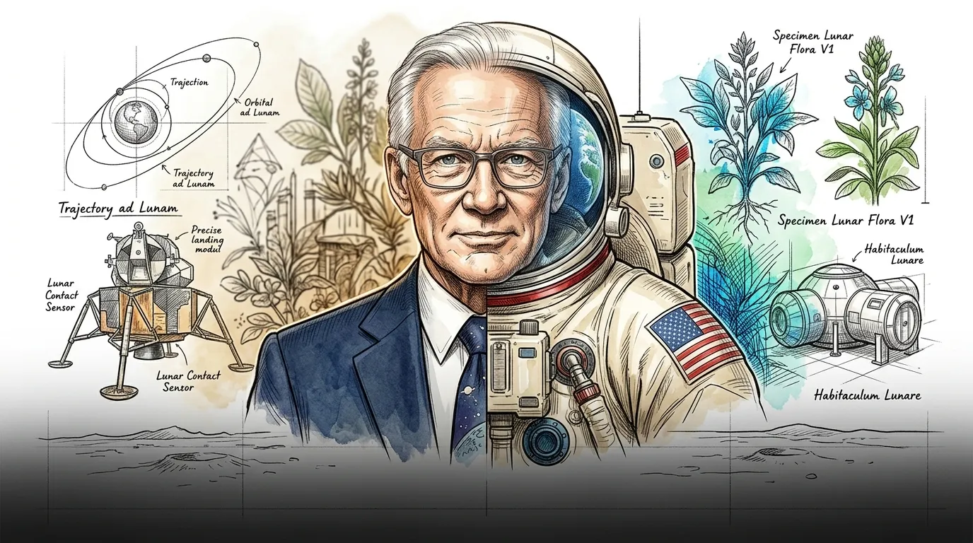 Buzz Aldrin — 图书封面 — Wonder Science