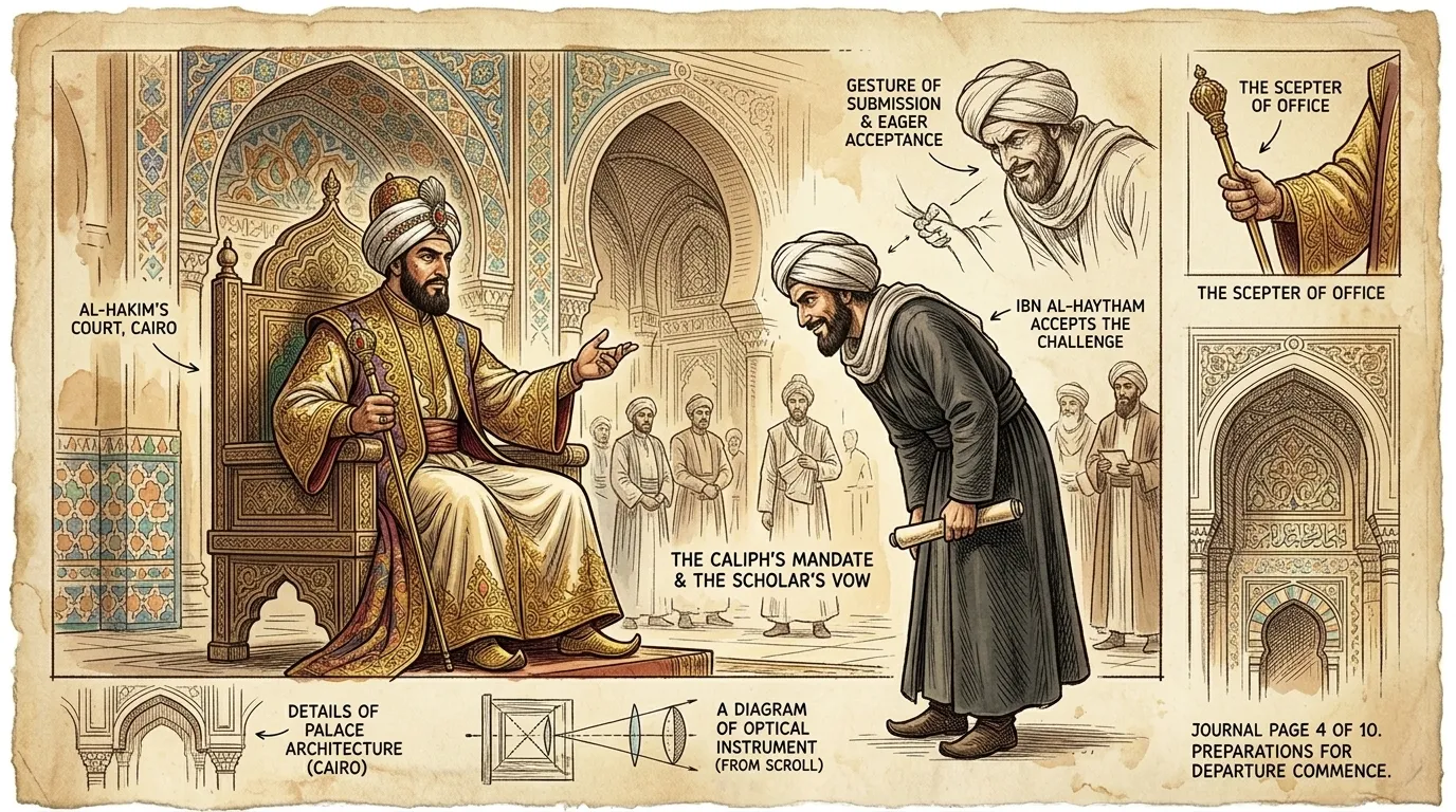 The Caliph Al-Hakim, ruler of Cairo, commissions Ibn al-Haytham to find a way to control the flooding of the Nile. This seemingly impossible task ignites Ibn…