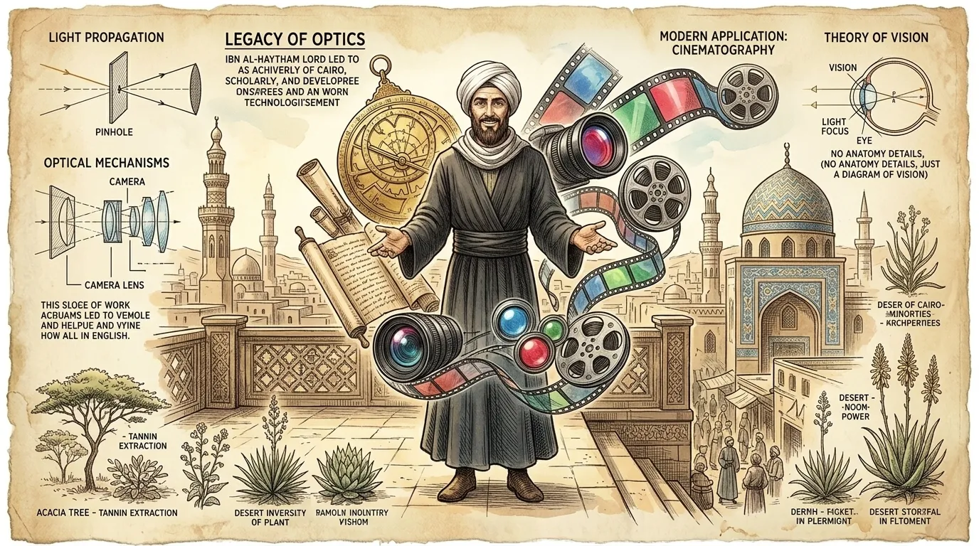 Centuries later, Ibn al-Haytham's work continues to inspire scientists, artists, and inventors. His invention paved the way for photography, cinema, and our…