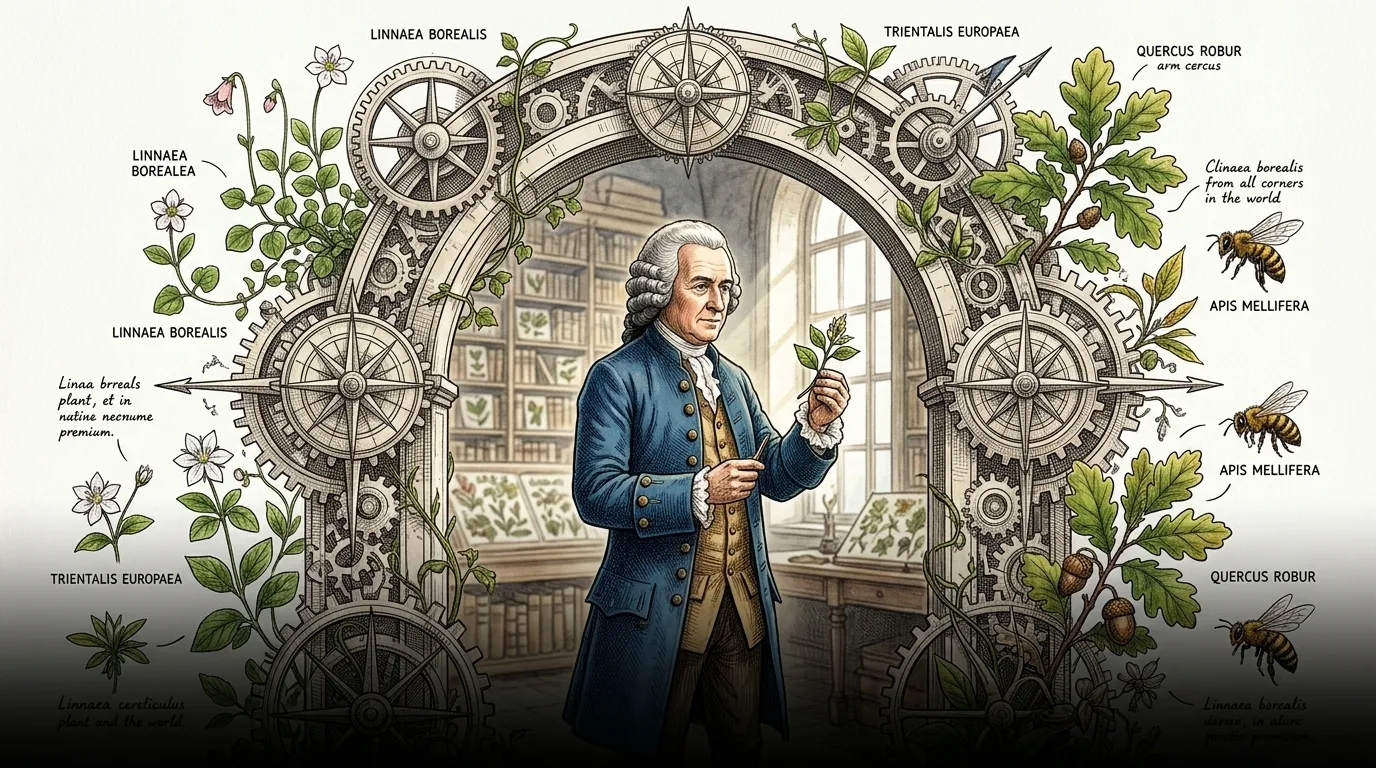 Carl Linnaeus — 图书封面 — Wonder People