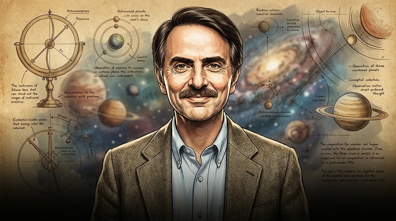Carl Sagan — 图书封面 — Wonder Science