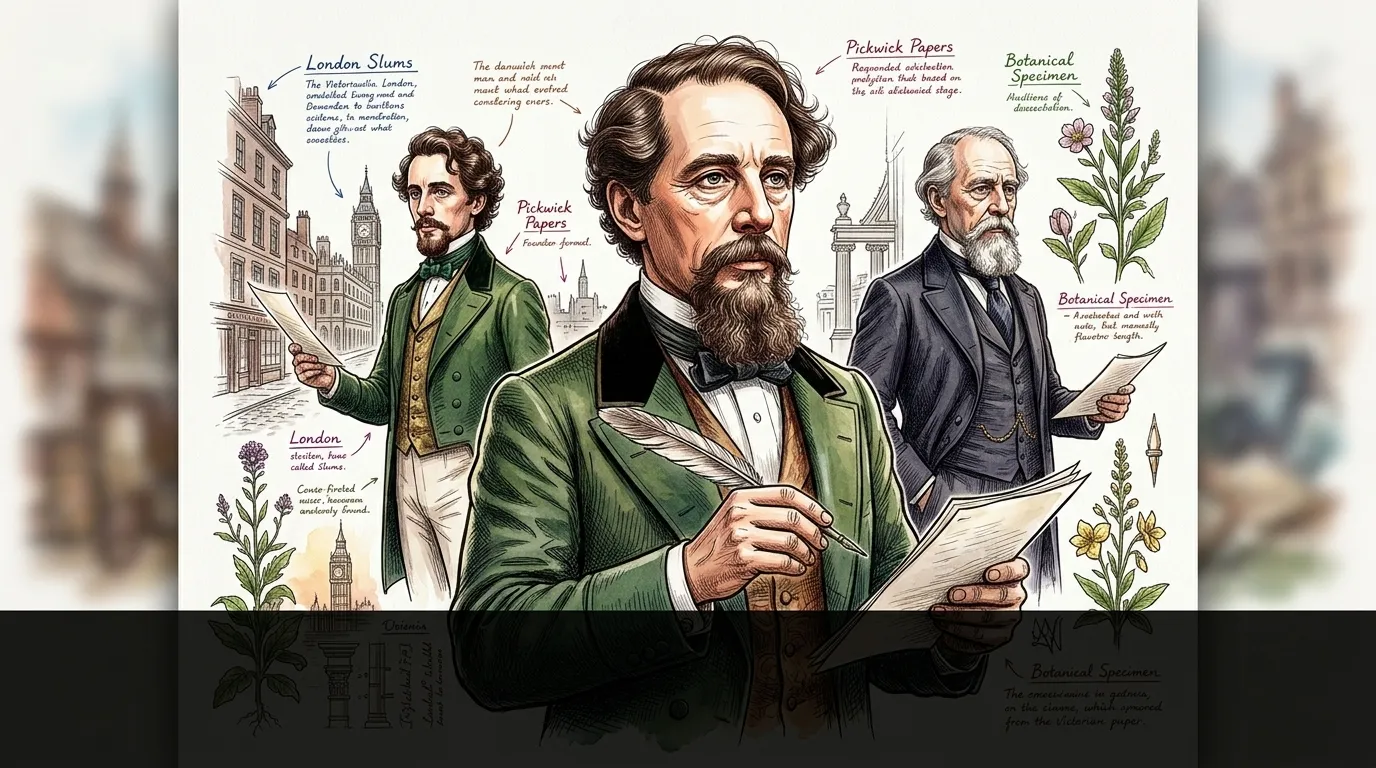 Charles Dickens — 图书封面 — Wonder People