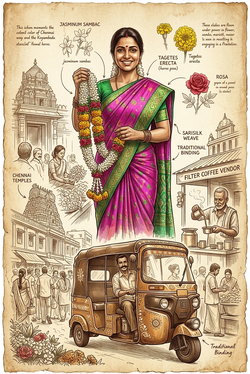 Chennai, India — 图书封面 — Wonder Travel