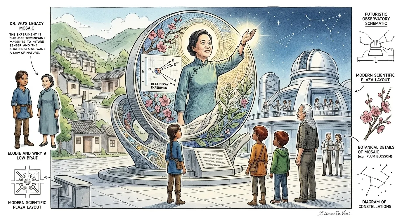 吴健雄从中国一个小镇走向物理学前沿的历程,是人类好奇心和不懈追求知识力量的典范。她的实验挑战了既定的教条,开辟了物理学的新领域,并激励了一代又一代的… 吴健雄从中国一个小镇走向物理学前沿的历程,是人类好奇心和不懈追求知识力量的典范。她的实验挑战了既定的教条,开辟了物理学的新领域,并激励了一代又一代的…