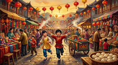 Chinese New Year Dragon — illustrated cover