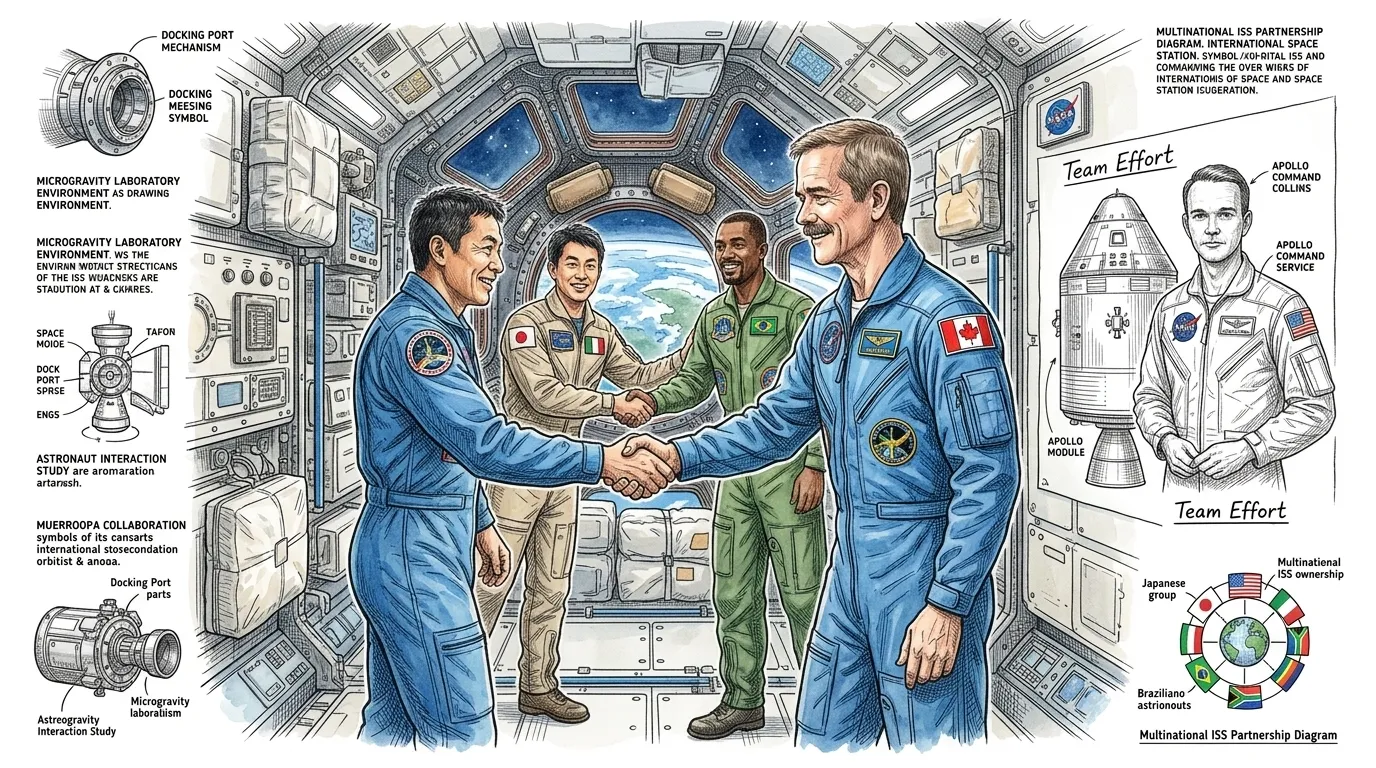 国际空间站是人类历史上最大规模的和平国际合作项目,它证明了各国在共同科学目标的驱动下能够取得怎样的成就。来自不同国家的宇航员在这里并肩生活和工作,克… 国际空间站是人类历史上最大规模的和平国际合作项目,它证明了各国在共同科学目标的驱动下能够取得怎样的成就。来自不同国家的宇航员在这里并肩生活和工作,克…
