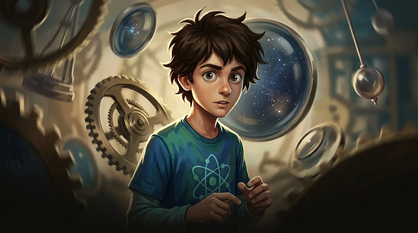 Christiaan Huygens — 图书封面 — Wonder Science
