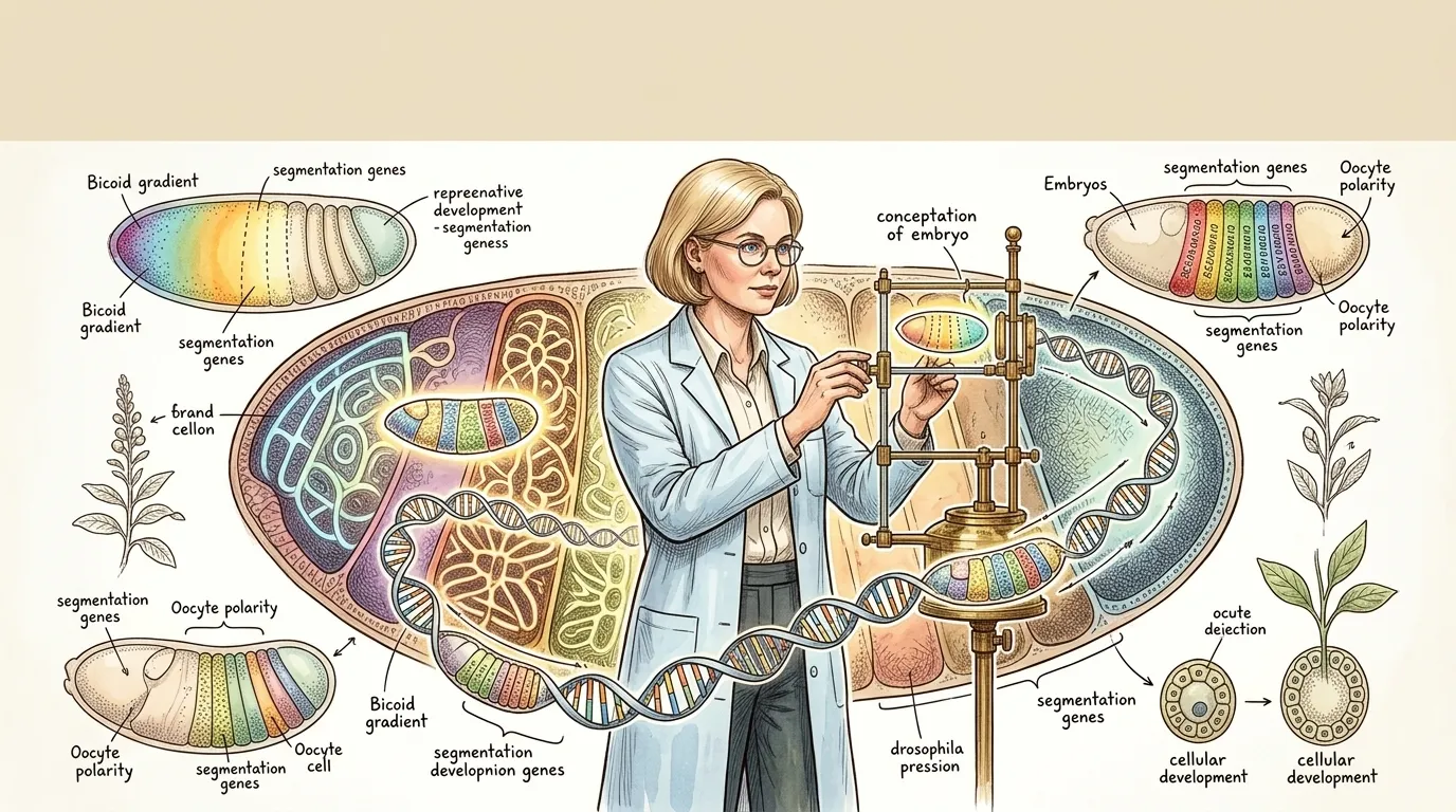 Christiane Nusslein-Volhard — 图书封面 — Wonder Science