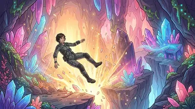 A blinding pulse of energy erupted from the cave floor. The ground trembled. Elara stumbled, her console flying from her grasp.