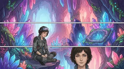 The light subsided. Silas was gone, his corrupted code erased. Elara collapsed, exhausted but alive. The cave was quiet, the echoes of his voice finally…