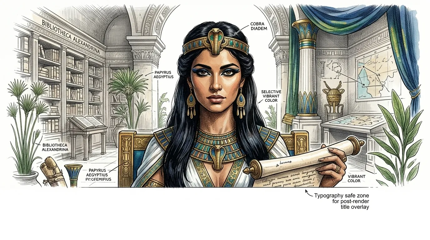 Cleopatra — 图书封面 — Wonder People