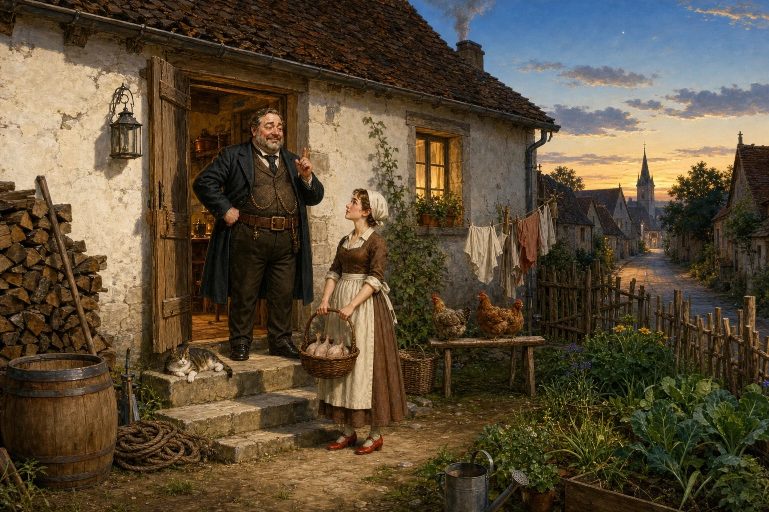 In a tidy house at the edge of a little town there lived a cook named Gretel, who was clever, quick on her feet, and rather pleased with her own red-heeled… In a tidy house at the edge of a little town there lived a cook named Gretel, who was clever, quick on her feet, and rather pleased with her own red-heeled…